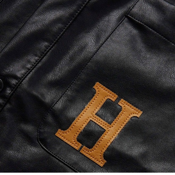 NWT HONOR THE GIFT WOMEN VEGAN TRENCH COAT (BLACK) size L - Picture 9 of 9